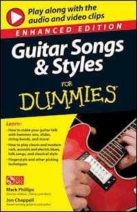 Guitar Songs and Styles For Dummies, Enhanced Edition - Mark Phillips - E-Book