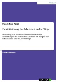 Flexibilisierung der Arbeitszeit in der Pflege - Pajam Rais Parsi - E-Book