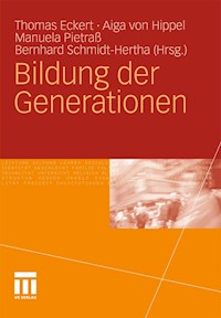Bildung der Generationen -  - E-Book
