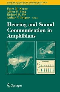 Hearing and Sound Communication in Amphibians - - E-Book