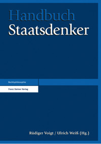 Handbuch Staatsdenker -  - E-Book