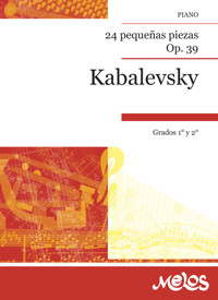 24 pequeñas piezas, Op. 39 - Dimitri Kabalevsky - E-Book