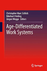 Age-Differentiated Work Systems -  - E-Book