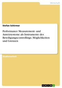 Performance Measurement- und Anreizsysteme als Instrumente des Beteiligungscontrollings. Möglichkeiten und Grenzen - Stefan Schirmer - E-Book