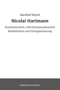 Nicolai Hartmann - Manfred Wetzel - E-Book