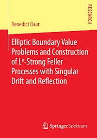 Elliptic Boundary Value Problems and Construction of Lp-Strong Feller Processes with Singular Drift and Reflection - Benedict Baur - E-Book