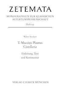 T. Maccius Plautus. Cistellaria - Walter Stockert - E-Book