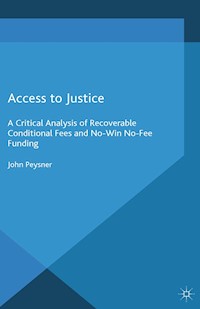 Access to Justice - J. Peysner - E-Book