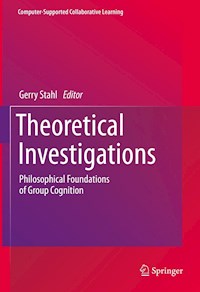 Theoretical Investigations -  - E-Book