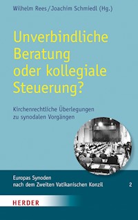 Unverbindliche Beratung oder kollegiale Steuerung? - - E-Book