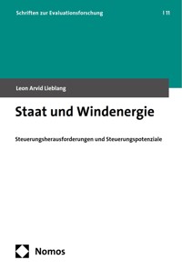 Staat und Windenergie - Leon Arvid Lieblang - E-Book
