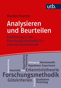 Analysieren und Beurteilen - Martin Fromm - E-Book