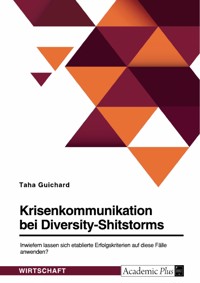 Krisenkommunikation bei Diversity-Shitstorms. Inwiefern lassen sich etablierte Erfolgskriterien auf diese Fälle anwenden? - Taha Guichard - E-Book