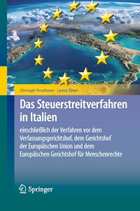 Das Steuerstreitverfahren in Italien - Christoph Perathoner - E-Book