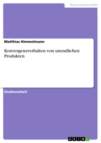 Konvergenzverhalten von unendlichen Produkten - Matthias Himmelmann - E-Book