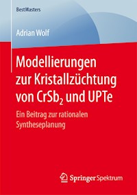 Modellierungen zur Kristallzüchtung von CrSb2 und UPTe - Adrian Wolf - E-Book