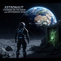 Astronaut Stranded on the Moon and Mysterious Door - AI (Artificial intelligence) - E-Book