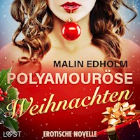 Polyamouröse Weihnachten - Erotische Novelle - Malin Edholm - Hörbuch