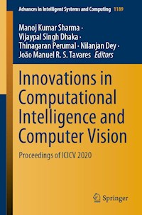 Innovations in Computational Intelligence and Computer Vision -  - E-Book