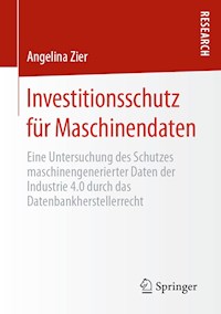 Investitionsschutz für Maschinendaten - Angelina Zier - E-Book