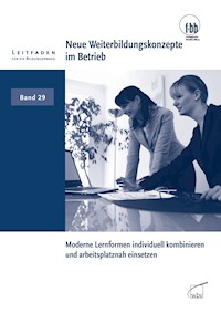 Neue Weiterbildungskonzepte im Betrieb - - E-Book