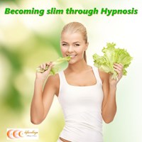 Becoming slim through hypnosis - Michael Bauer - Hörbuch