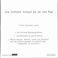 Die Sprache bringt es an den Tag - Rudolf Höß - Hörbuch