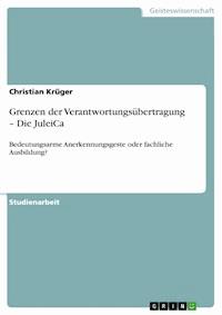 Grenzen der Verantwortungsübertragung – Die JuleiCa - Christian Krüger - E-Book