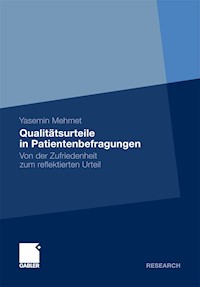 Qualitätsurteile in Patientenbefragungen - Yasemin Mehmet - E-Book