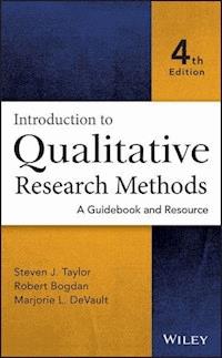 Introduction to Qualitative Research Methods - Steven J. Taylor - E-Book
