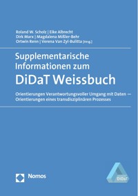 Supplementarische Informationen zum DiDaT Weißbuch -  - kostenlos E-Book
