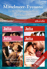 Mittelmeer-Tycoons – Heiße Versuchung am Meer der Sehnsucht (2 Miniserien) - Angela Bissell - E-Book