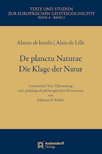 De Planctu Naturae / Die Klage der Natur - Alanus Alanus ab Insulis - E-Book