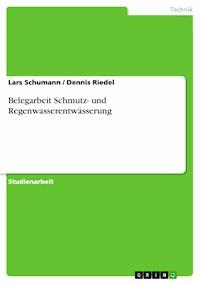 Belegarbeit Schmutz- und Regenwasserentwässerung - Lars Schumann - E-Book