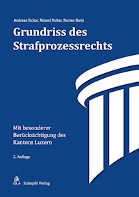 Grundriss des Strafprozessrechts - Andreas Eicker - E-Book
