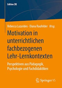 Motivation in unterrichtlichen fachbezogenen Lehr-Lernkontexten -  - E-Book
