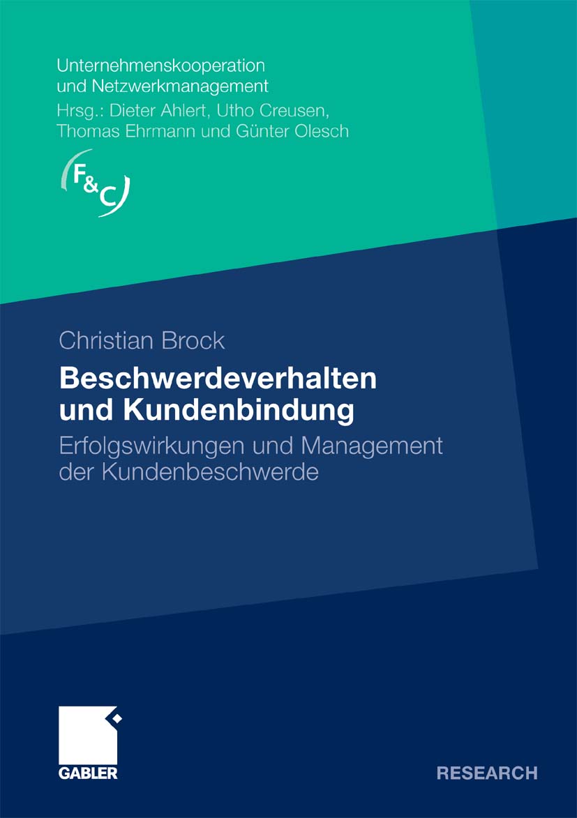 Beschwerdeverhalten und Kundenbindung - Christian Brock - E-Book
