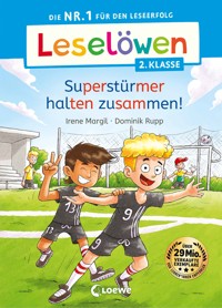 Leselöwen 2. Klasse - Superstürmer halten zusammen! - Irene Margil - E-Book