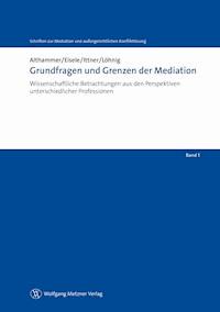 Grundfragen und Grenzen der Mediation - Prof. Dr. Christoph Althammer - E-Book