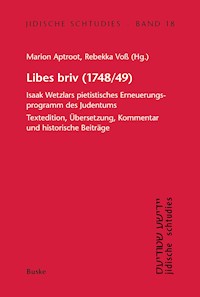 Libes briv (1748/49) - Marion Aptroot - E-Book