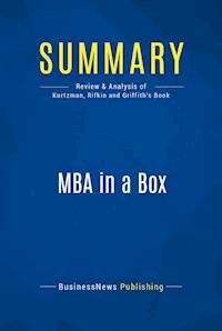 Summary: MBA in a Box - BusinessNews Publishing - E-Book