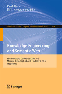 Knowledge Engineering and Semantic Web -  - E-Book