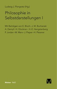 Philosophie in Selbstdarstellungen I -  - E-Book
