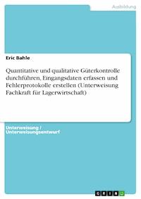 Quantitative und qualitative Güterkontrolle durchführen, Eingangsdaten erfassen und Fehlerprotokolle erstellen (Unterweisung Fachkraft für Lagerwirtschaft) - Eric Bahle - E-Book