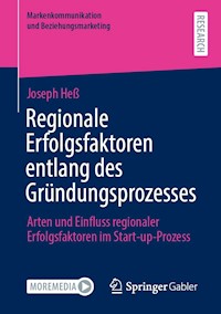 Regionale Erfolgsfaktoren entlang des Gründungsprozesses - Joseph Heß - E-Book