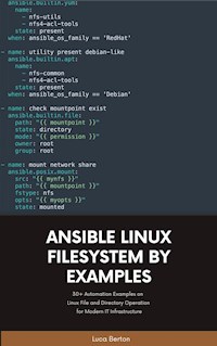 Ansible Linux Filesystem By Examples - Luca Berton - E-Book
