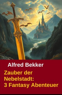 Zauber der Nebelstadt: 3 Fantasy Abenteuer - Alfred Bekker - kostenlos E-Book