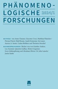 Phänomenologische Forschungen 2024-1 -  - E-Book