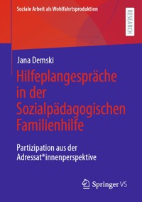 Hilfeplangespräche in der Sozialpädagogischen Familienhilfe - Jana Demski - E-Book