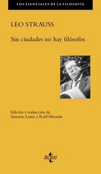 Sin ciudades no hay filósofos - Leo Strauss - E-Book
